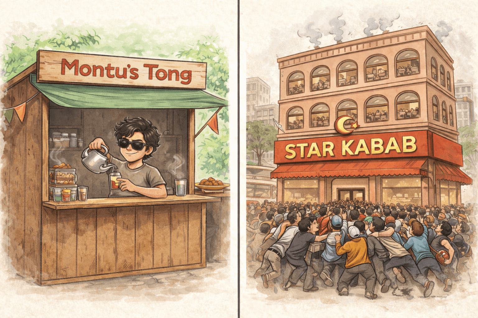 Montu's Tong vs Star Kabab